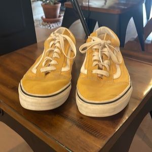 Yellow Vans Old Skools